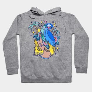 Tropical girl Hoodie